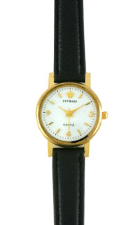 D79-15112
Case material: alloy
Braclet material: genuine leather
Movement type: quartz-mechanical