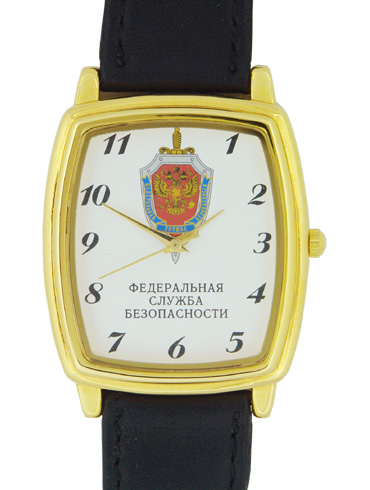 Часы с символикой заказчика. Федеральная служба безопасности