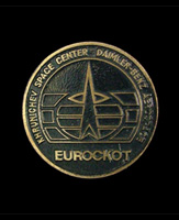 Значок Khrunichev space center.